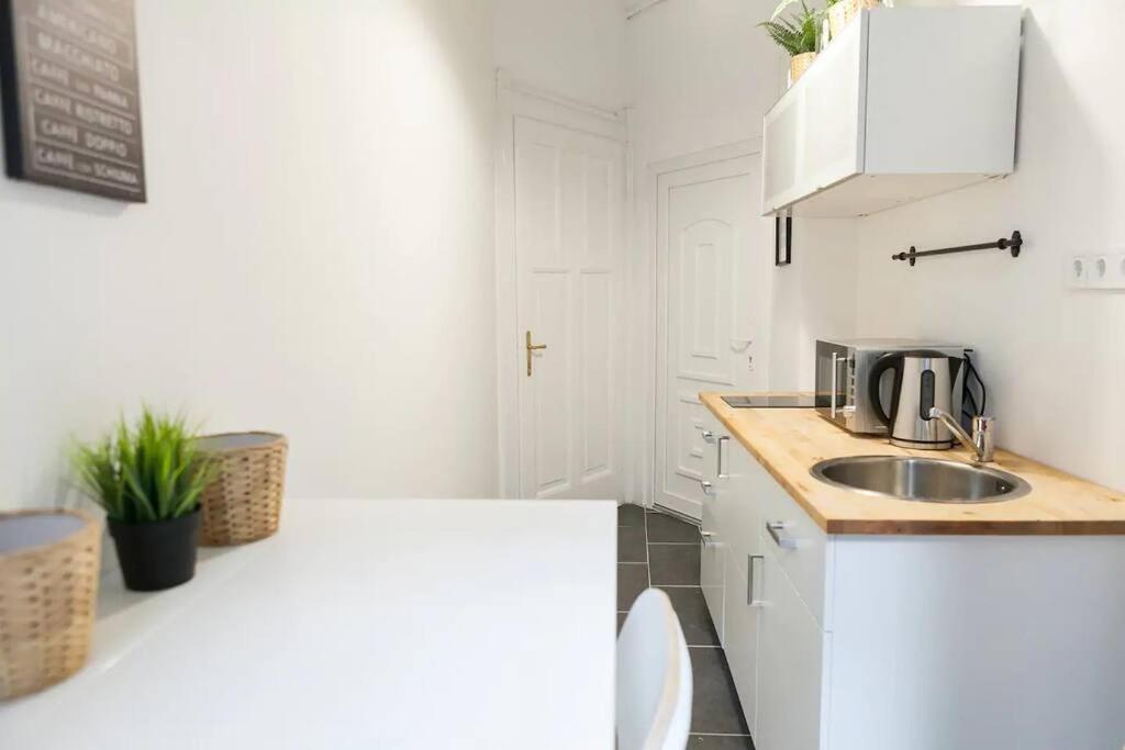 Central 30M2 A/C Apartment, 3 Min From Ny Cafe 布达佩斯 外观 照片